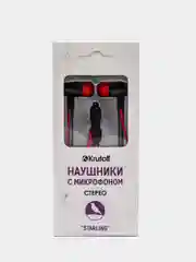 Krutoff / Наушники с микрофоном Starling, красный