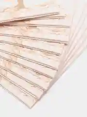 Бежевый свадебное приглашение в открытке, по 10 штук, 10 x 14,5 см