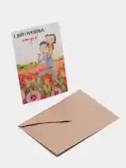 Открытка с конвертом