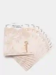 Бежевый свадебное приглашение в открытке, по 10 штук, 10 x 14,5 см