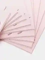Розовый свадебное приглашение в открытке, по 10 штук, 10 x 14,5 см