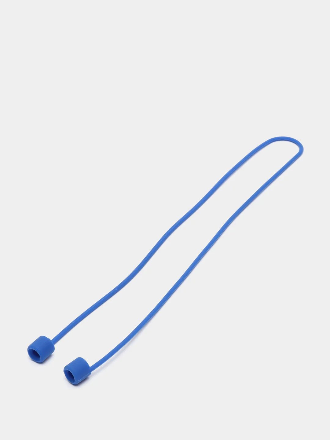 Krutoff / Силиконовый шнурок для AirPods (Эйр Подс), синий