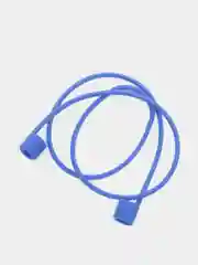 Krutoff / Силиконовый шнурок для AirPods (Эйр Подс), синий
