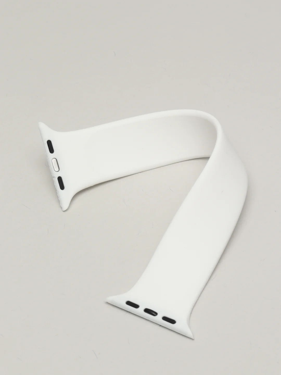 Белый solo Loop силиконовый ремешок Apple Watch 38, 40, 42, 44 mm Series 1, 2, 3, 4, 5, 6, SE