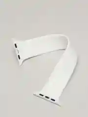 Белый solo Loop силиконовый ремешок Apple Watch 38, 40, 42, 44 mm Series 1, 2, 3, 4, 5, 6, SE