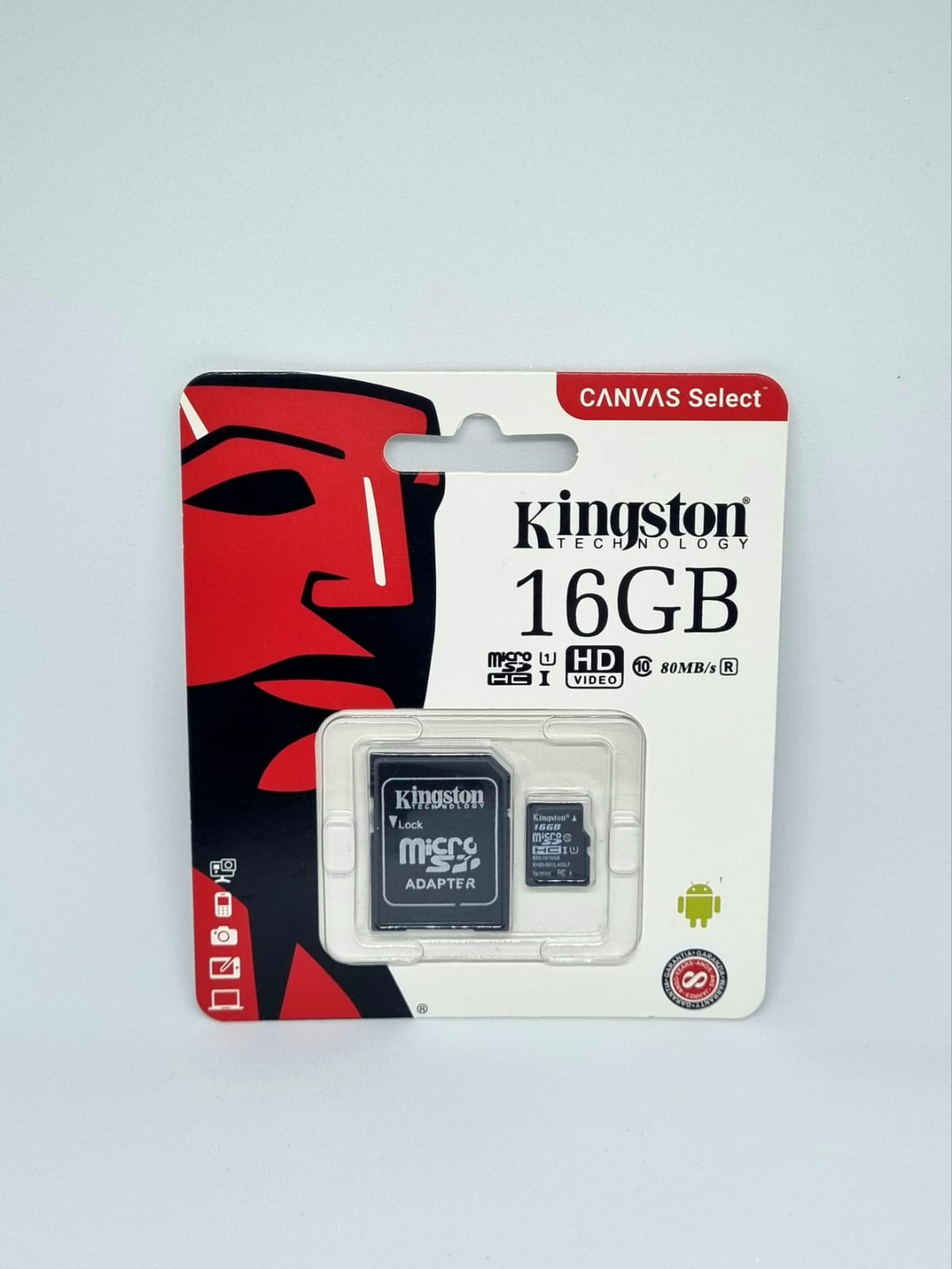 Карта памяти Kingston Micro SD с адаптером 16/32/128 GB купить по цене 700  ₽ в интернет-магазине Магнит Маркет