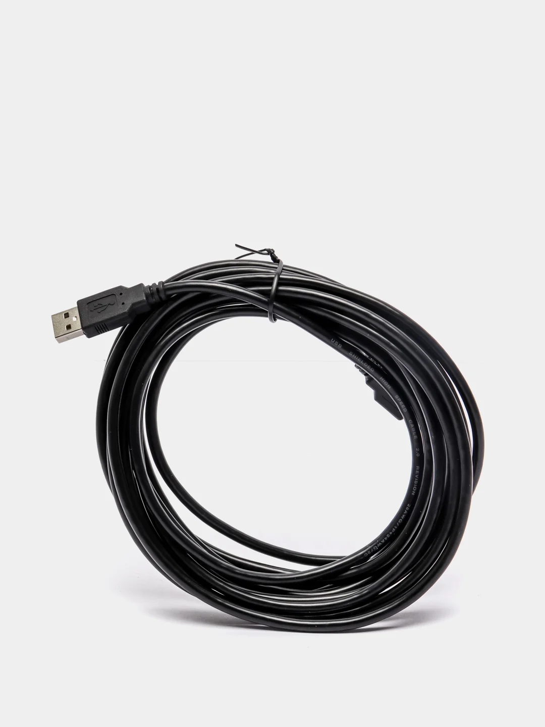 Черный usb кабель Defender USB02-17 USB2.0 AM-AF, 5.0 м