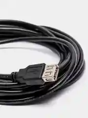 Черный usb кабель Defender USB02-17 USB2.0 AM-AF, 5.0 м