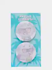 Ледяной стикеры на подложе разных видов