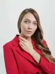 Серый браслет с полумесяцем со стразами и звездочкой