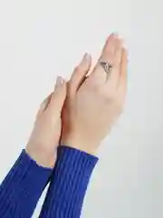 Угольный винтажные кольца