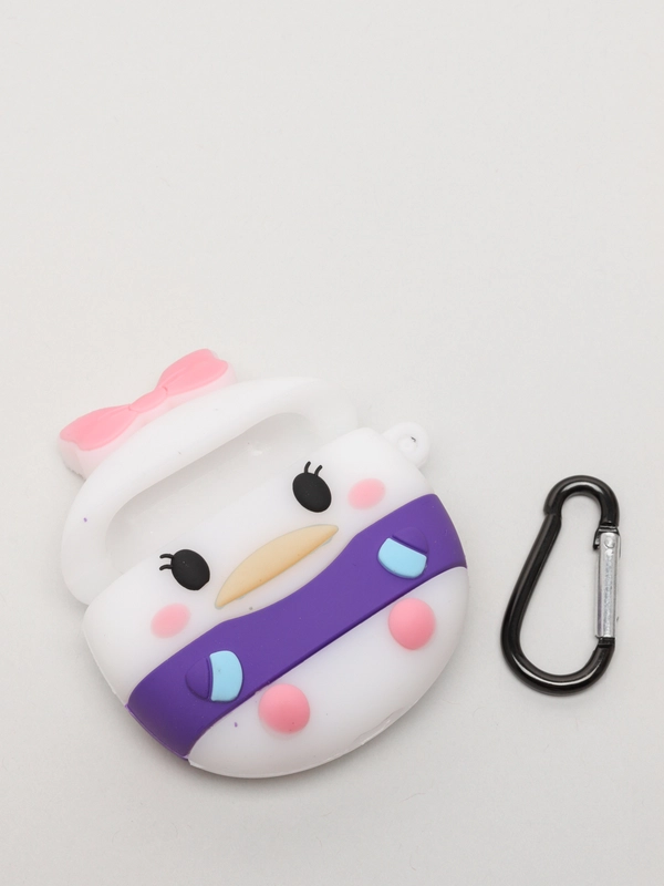 Чехол AirPods, силиконовый, с карабином