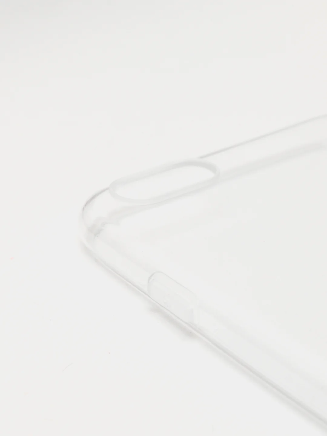 Чехол-накладка прозрачный мягкий для iPhone