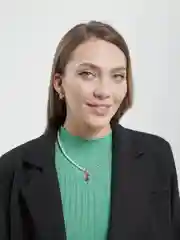 Колье женское, в форме цепи, золотистое