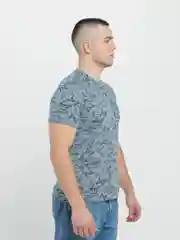 Приглушённый хаки футболка мужская NSD стильная