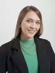 Колье женское, золотистое, в форме цепи