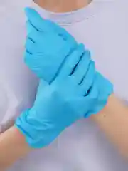 Перчатки нитриловые нестерильные, разные размеры
