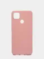 Розовый xiaomi Redmi 9C чехол силиконовый цветной