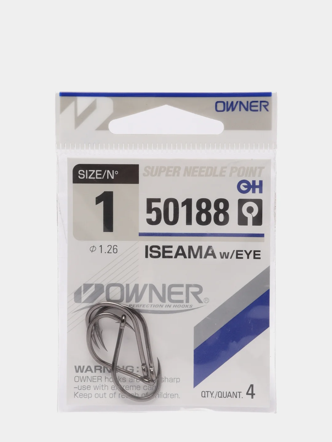 Рыболовные крючки Owner 50188 Iseama w/EYE