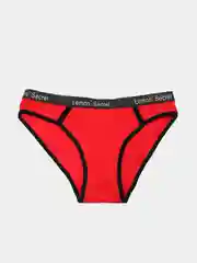 Красный трусы женские Lemons Secret хлопковые классика слипы нижнее белье подарок