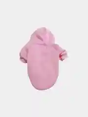 Розовый утепленная кофта для собак, толстовка с капюшоном, на флисе