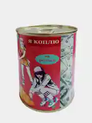 Копилка для денег, монет и купюр "Копилка девочки, коплю на мечты"