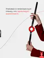 Силиконовый кляп-расширитель в форме губ БДСМ