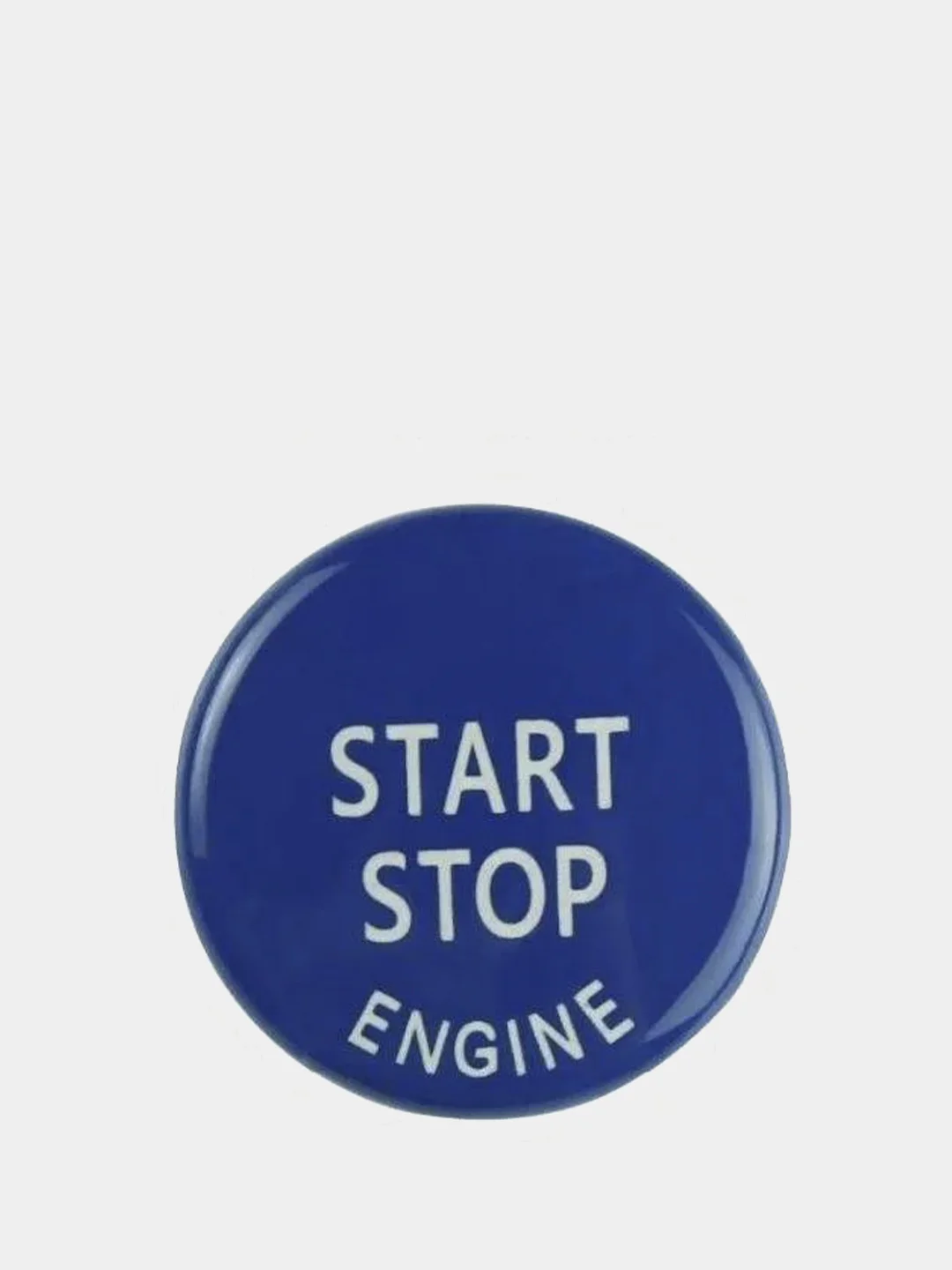 Синий накладка кнопки start stop BMW / кнопка старт стоп бмв / Кнопка запуска bmw E60 E70 E71