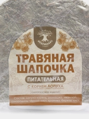 Шапочка для бани,травяная "Питательная", Эко-фабрика Старослав