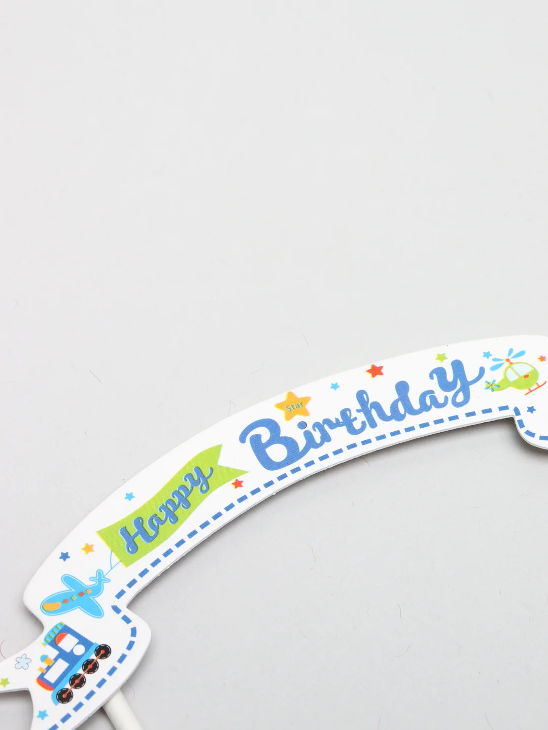 Розовый топперы Happy birthday для торта
