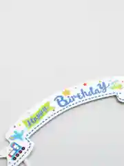 Розовый топперы Happy birthday для торта
