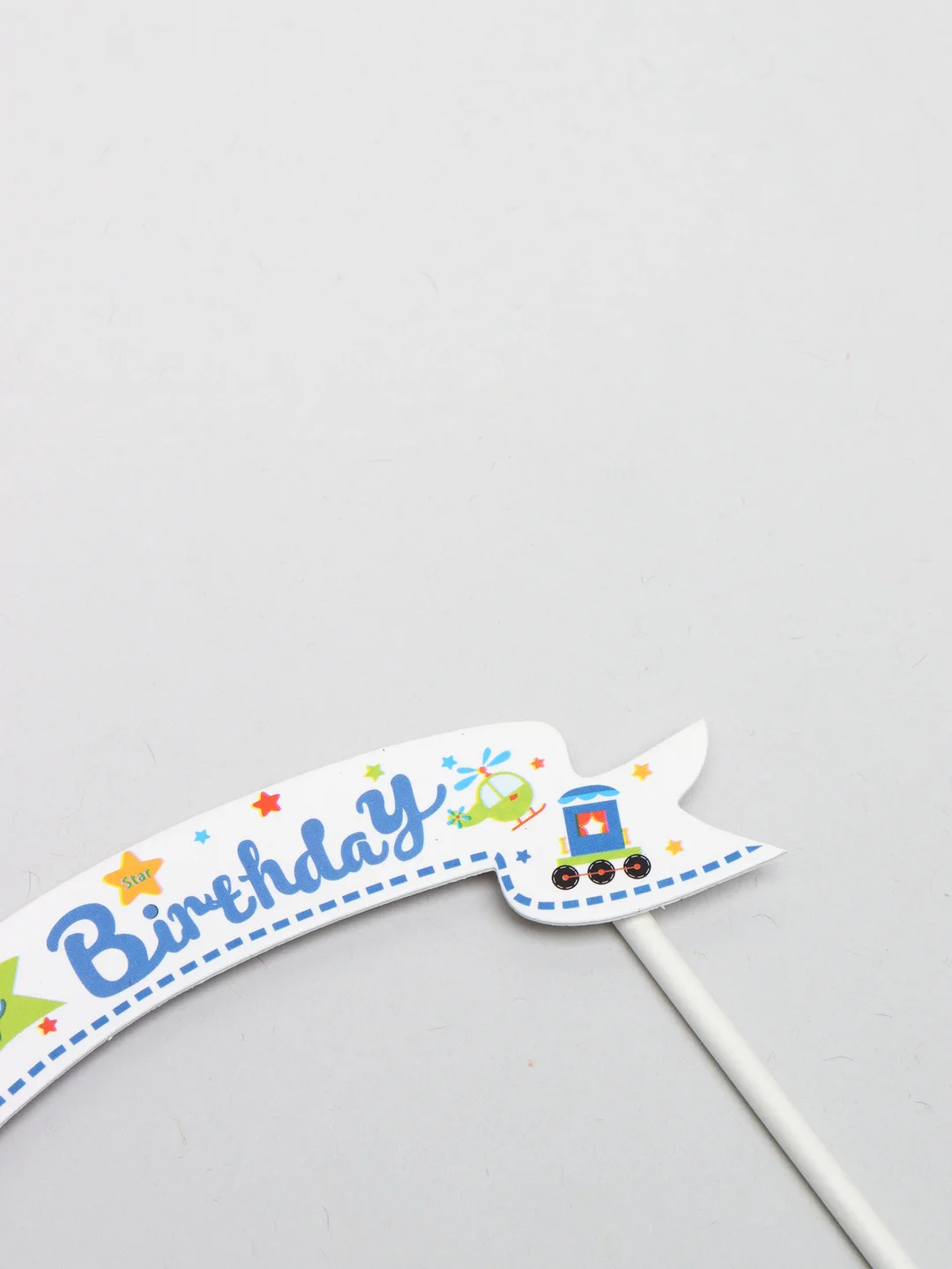 Розовый топперы Happy birthday для торта