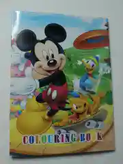 Раскраска с наклейками и разными персонажами