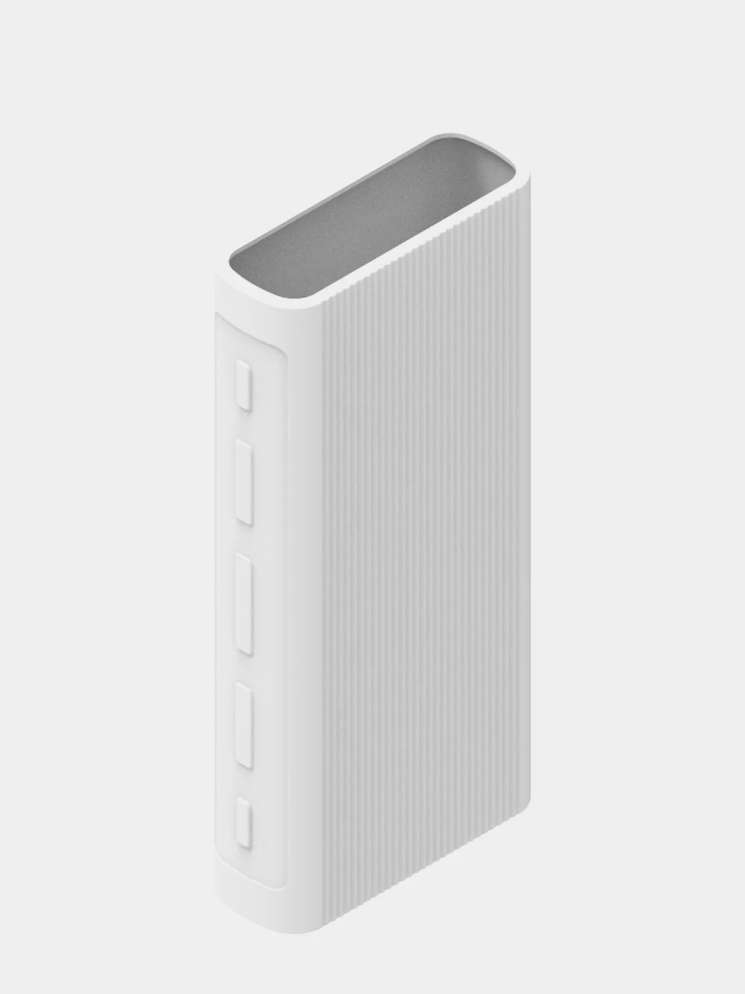 Белый чехол на повербенк Xiaomi Power Bank 3 20000 mah PLM07ZM повербанк