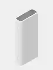 Белый чехол на повербенк Xiaomi Power Bank 3 20000 mah PLM07ZM повербанк