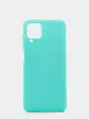 Бирюзовый чехол Samsung Galaxy A12 / M12 силиконовый