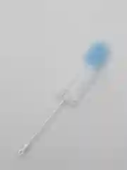 Синий ёршик для мытья посуды
