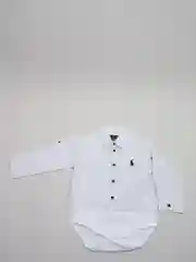 Белый рубашка детская для мальчика Le Valdo