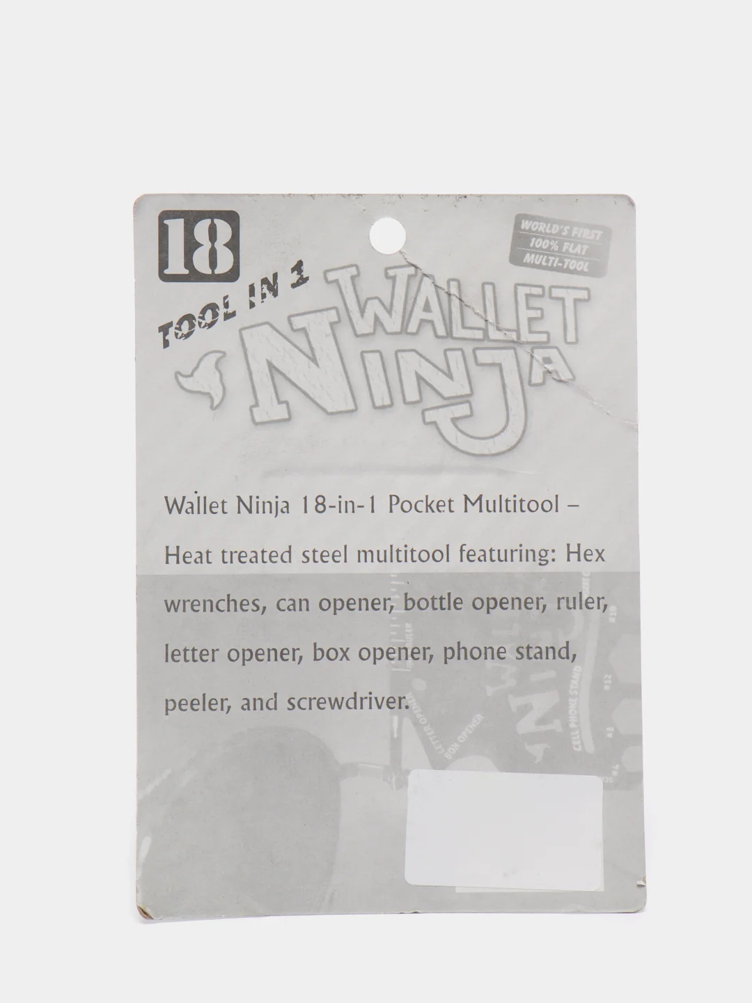 Мультитул Wallet Ninja - 18 инструментов