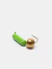Коралловый мормышка "Гвоздешарик" Pike, свинец, безнасадочная