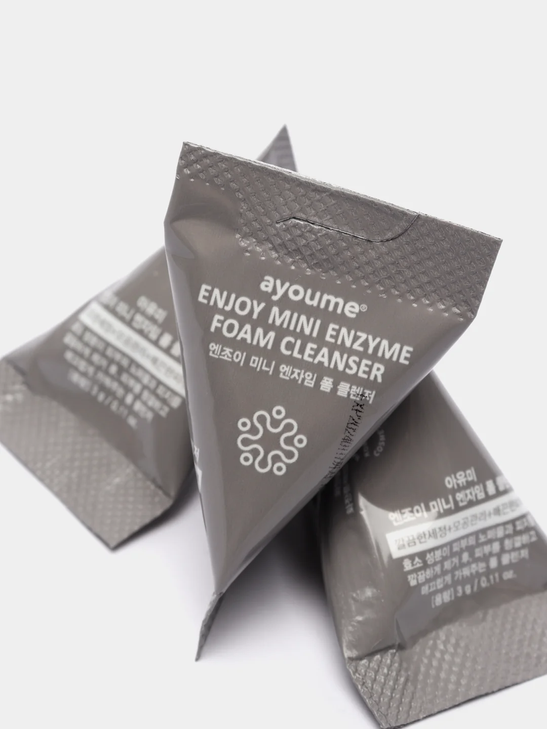Ayoume Пенка для умывания энзимная Enjoy Mini Enzyme Foam Cleanser, 3 штуки, 3 гр