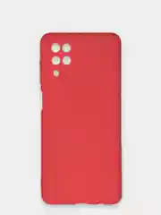 Алый чехол Samsung Galaxy A12 / M12 силиконовый