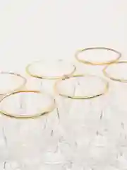 Рюмки прозрачные 6 шт.  15 мг