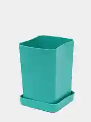 Зеленый горшок для растений 6 шт