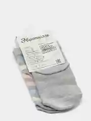 Розовый носки детские Многоцвет, 2 пары