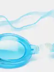 Лазурный водонепроницаемые очки для плавания с берушами детские подростковый (в сумочке)