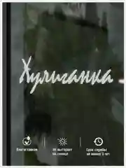 Наклейка на авто виниловая ХУЛИГАНКА