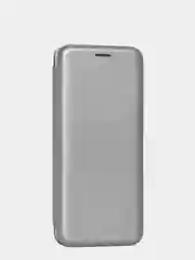 Серый чехол-книжка Xiaomi Redmi Note 9