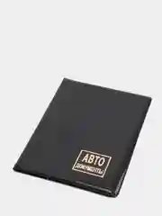 Черный обложка на автодокументы ПВХ, обложка на авто, обложка автодокументы