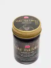 Лечебный тайский змеиный бальзам BANNA (Черный). С кокброй